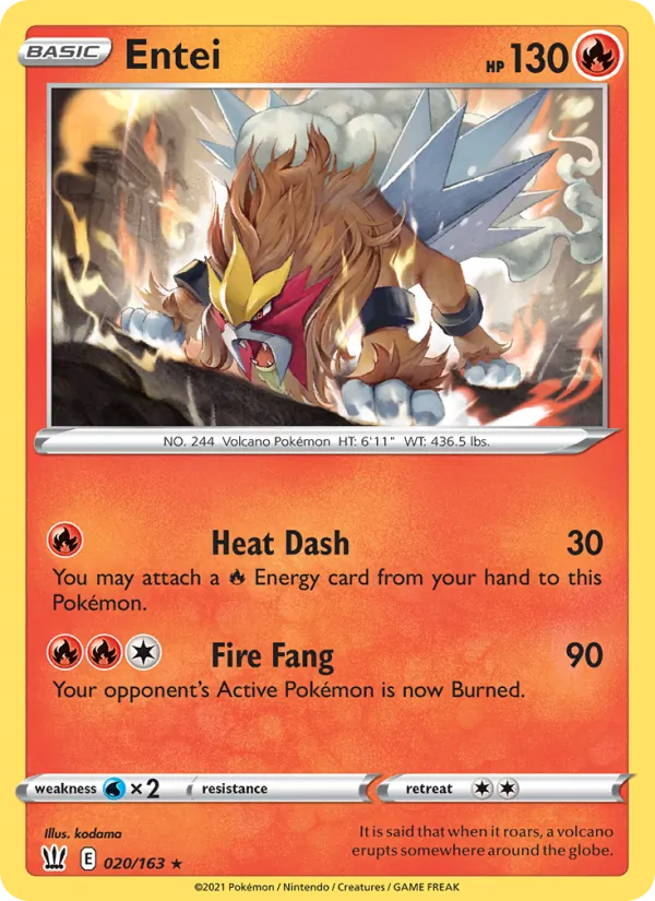 20 Entei – Battle Styles