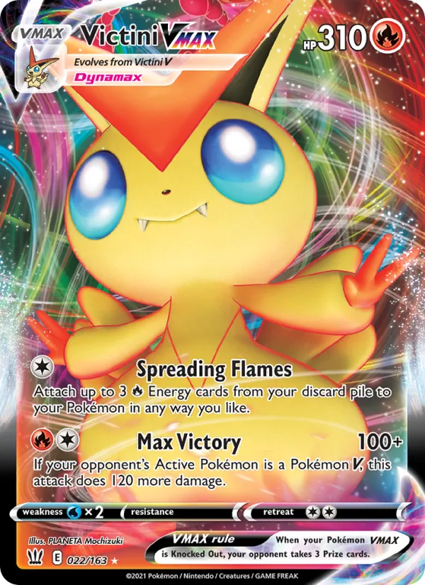 22 Victini VMAX – Battle Styles
