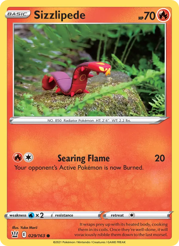 29 Sizzlipede – Battle Styles