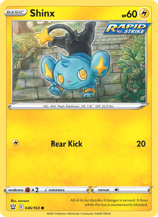 46 Shinx – Battle Styles