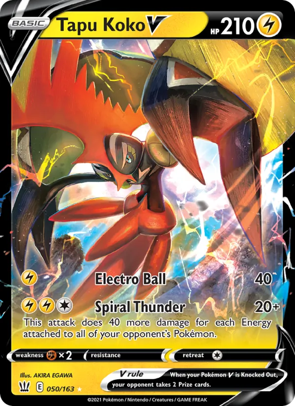 50 Tapu Koko V – Battle Styles