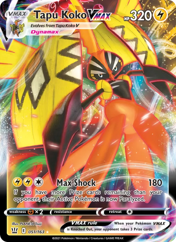 51 Tapu Koko VMAX – Battle Styles