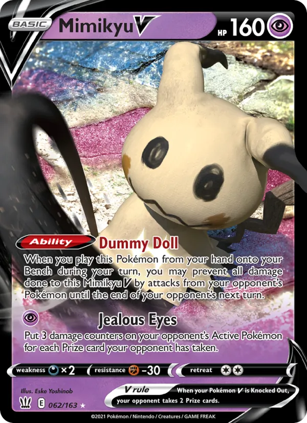 62 Mimikyu V – Battle Styles