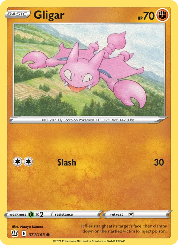 71 Gligar – Battle Styles