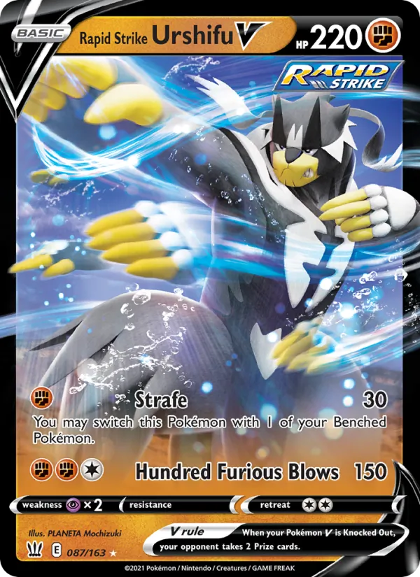 87 Rapid Strike Urshifu V – Battle Styles
