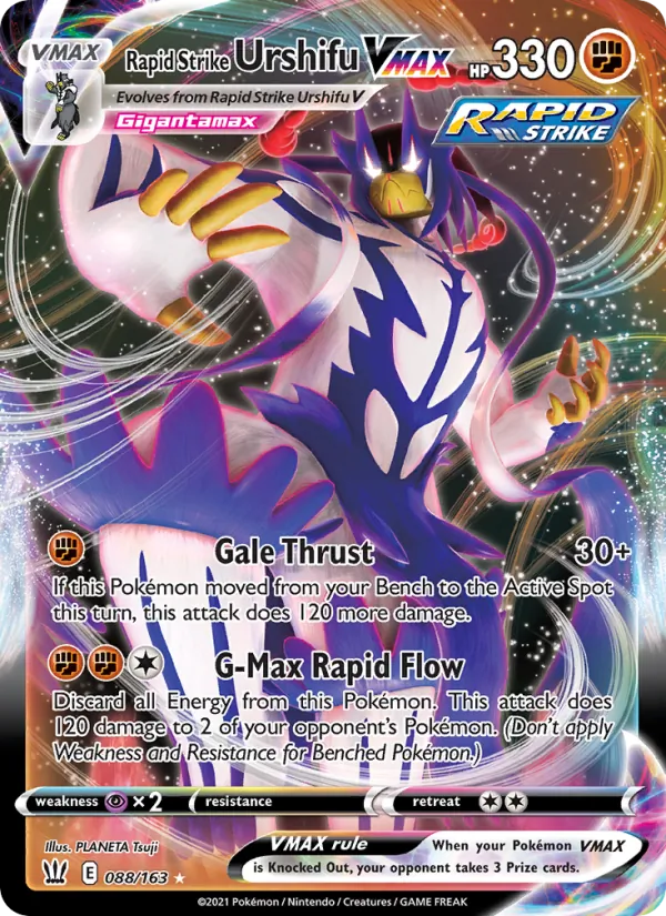 88 Rapid Strike Urshifu VMAX – Battle Styles