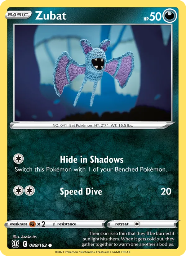 89 Zubat – Battle Styles