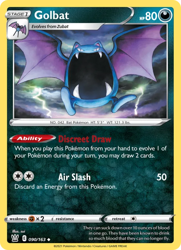 90 Golbat – Battle Styles