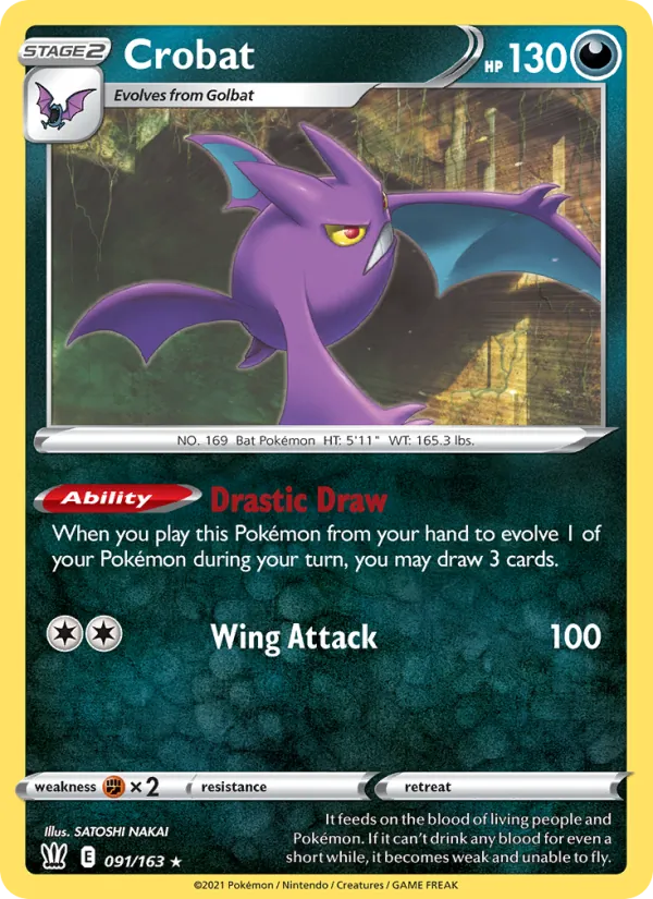 91 Crobat – Battle Styles