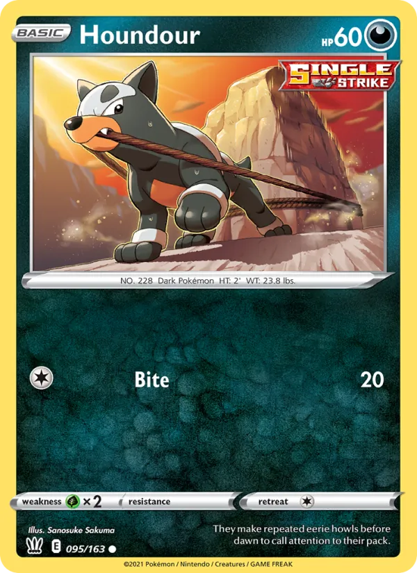 95 Houndour – Battle Styles