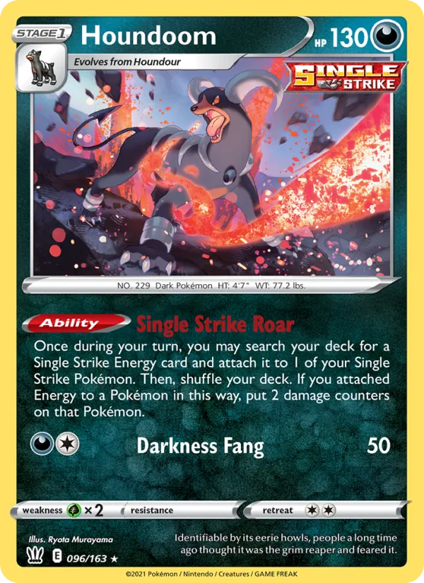 96 Houndoom – Battle Styles