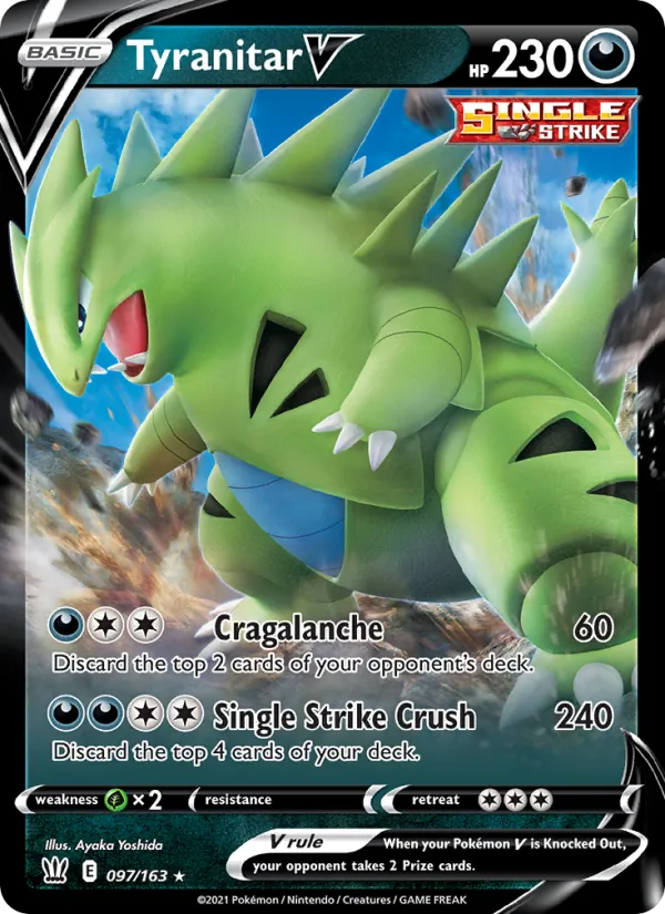 97 Tyranitar V – Battle Styles