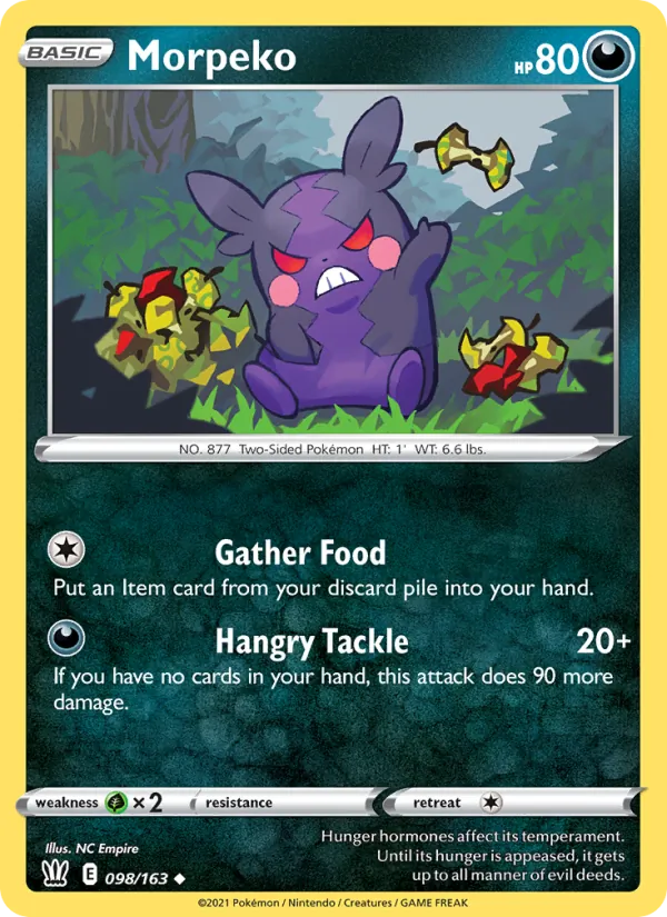 98 Morpeko – Battle Styles