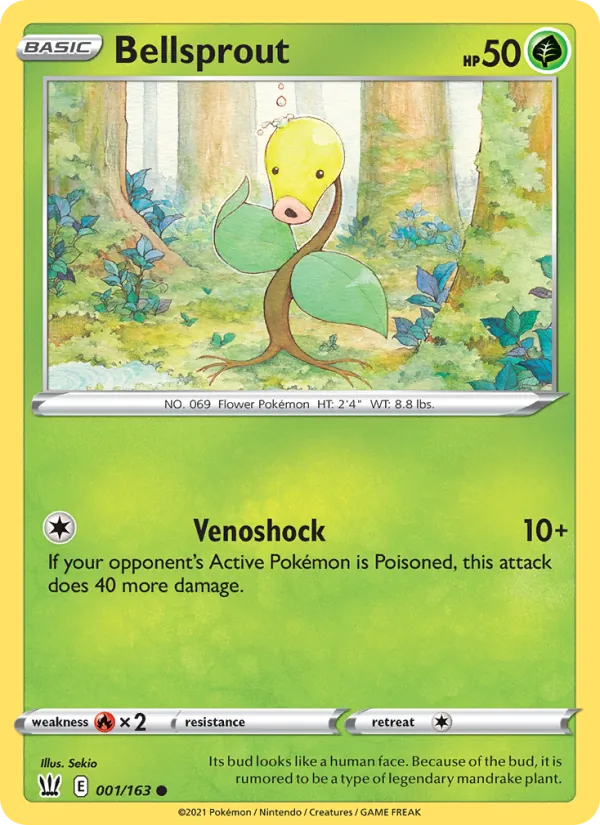 1-RH Bellsprout – Battle Styles