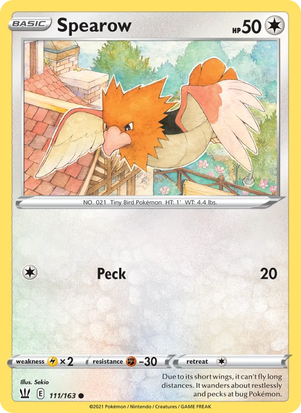 111-RH Spearow – Battle Styles