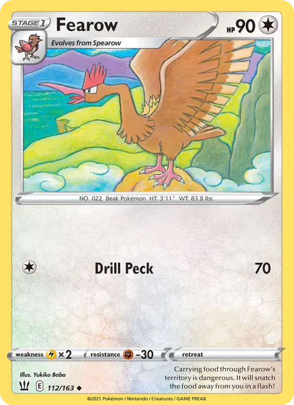112-RH Fearow – Battle Styles