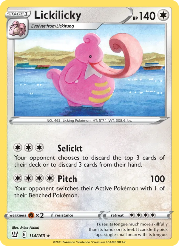 114-RH Lickilicky – Battle Styles