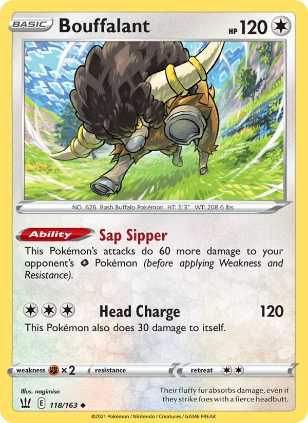 118-RH Bouffalant – Battle Styles
