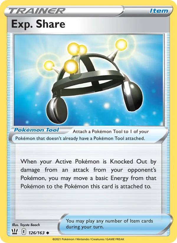 126-RH Exp. Share – Battle Styles