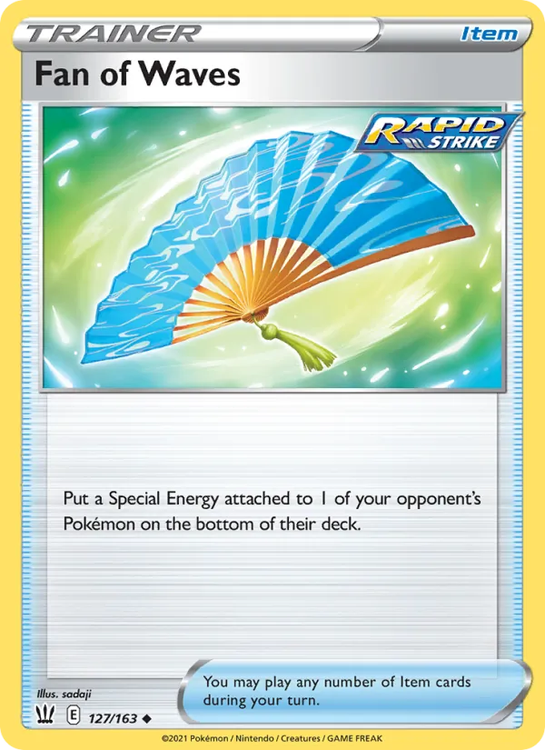 127-RH Fan of Waves – Battle Styles
