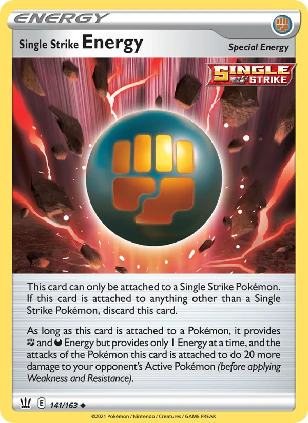 141-RH Single Strike Energy – Battle Styles