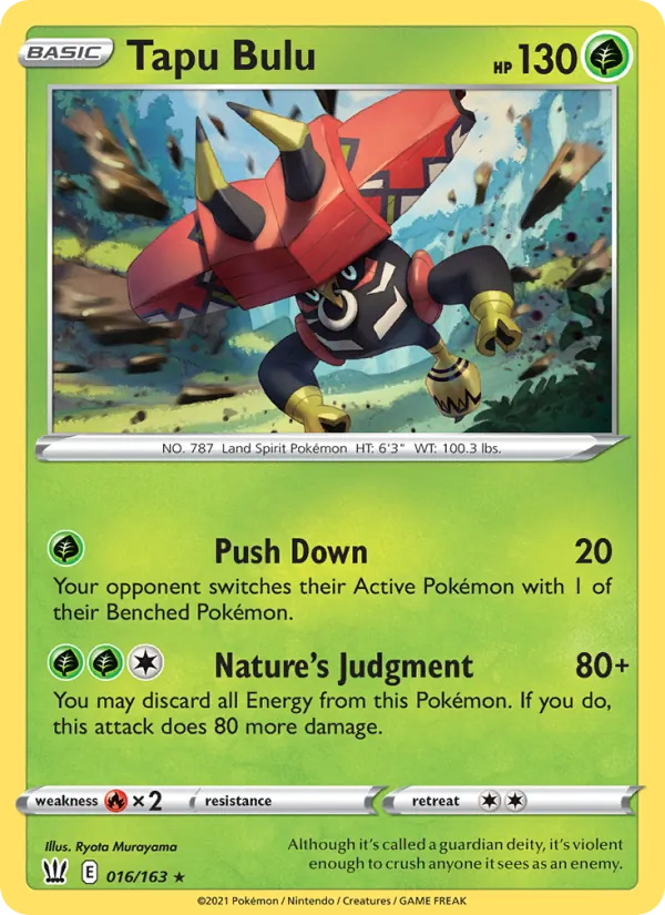 16-RH Tapu Bulu – Battle Styles