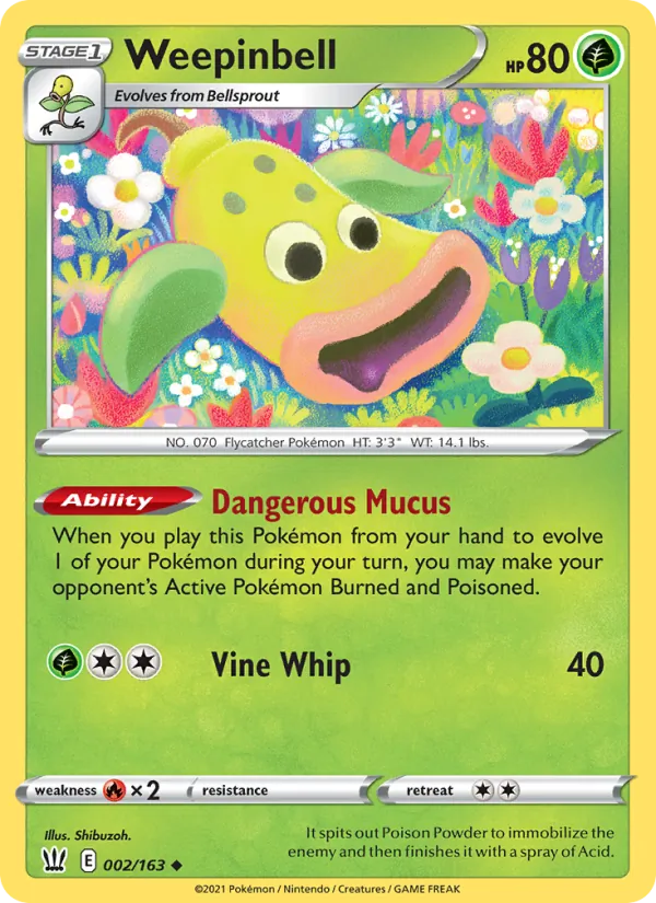2-RH Weepinbell – Battle Styles