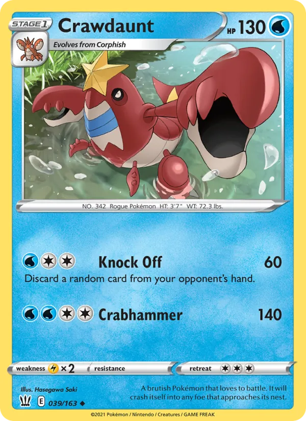 39-RH Crawdaunt – Battle Styles