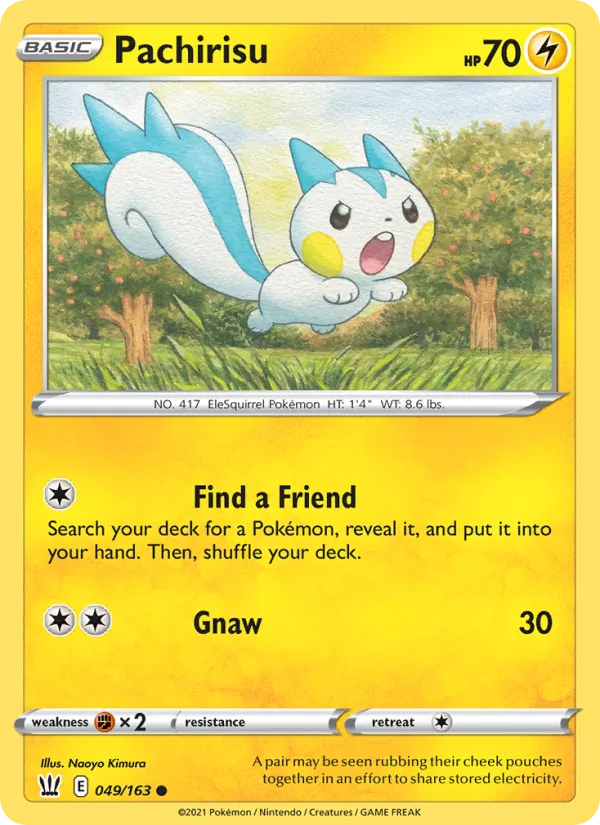 49-RH Pachirisu – Battle Styles