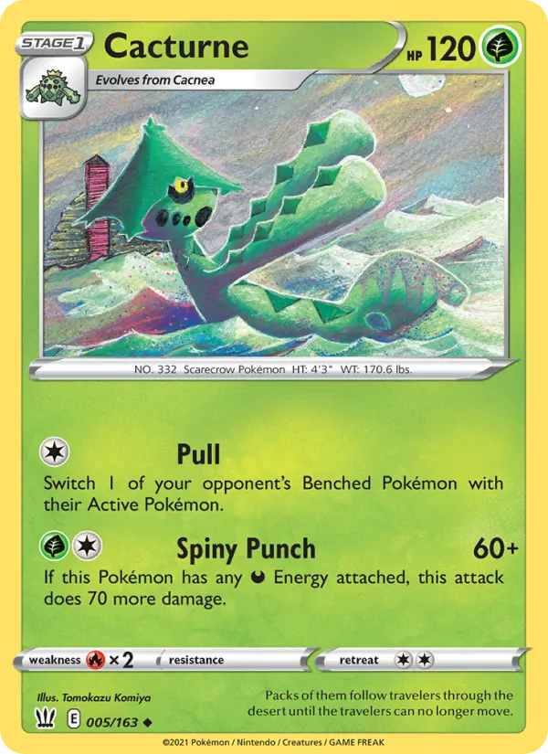 5-RH Cacturne – Battle Styles