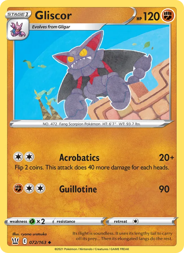 72-RH Gliscor – Battle Styles