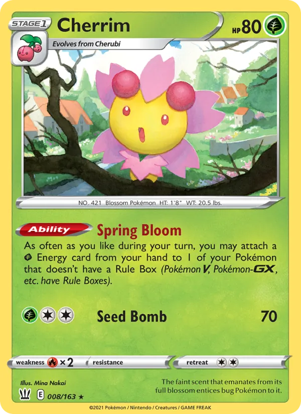 8-RH Cherrim – Battle Styles