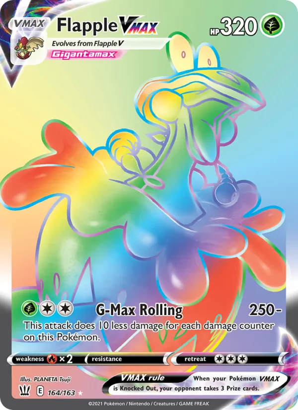 164 Flapple VMAX – Battle Styles