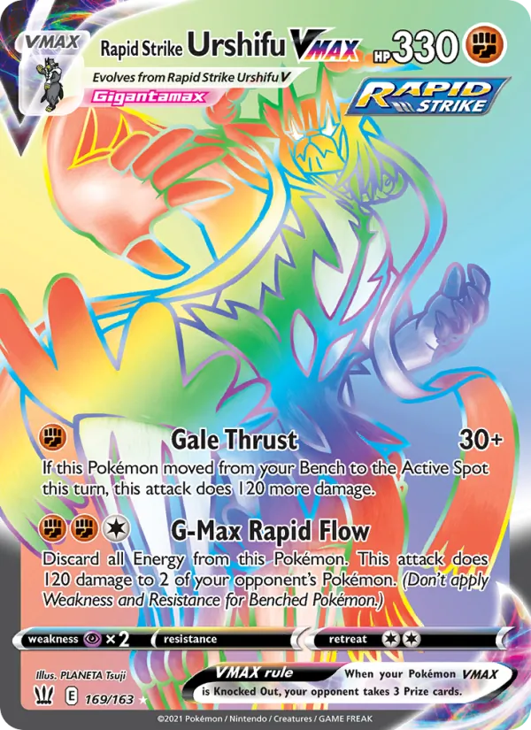 169 Rapid Strike Urshifu VMAX – Battle Styles