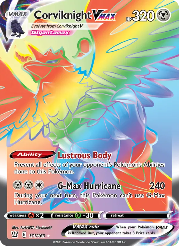 171 Corviknight VMAX – Battle Styles
