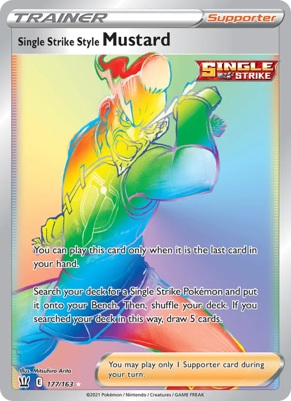 177 Single Strike Style Mustard – Battle Styles