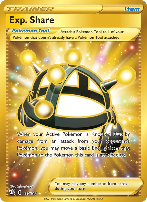 180 Exp. Share – Battle Styles