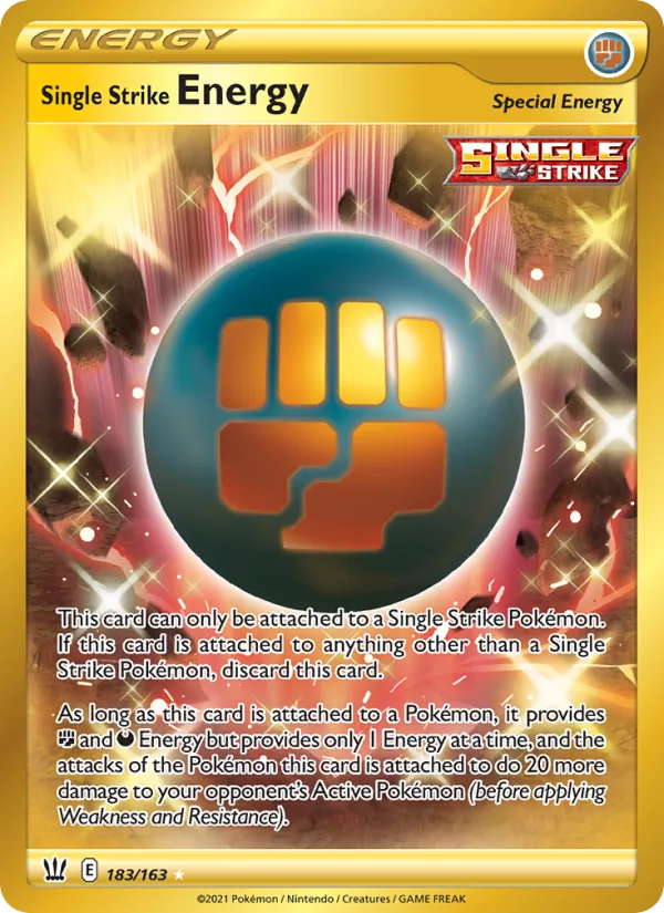 183 Single Strike Energy – Battle Styles