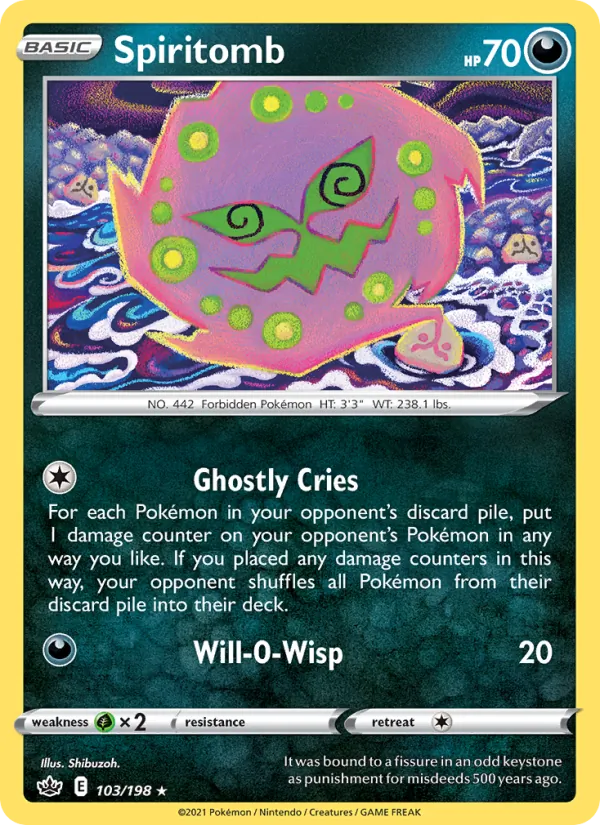 103 Spiritomb – Chilling Reign