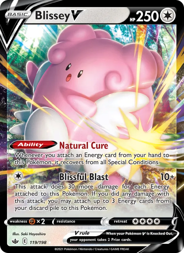 119 Blissey V – Chilling Reign