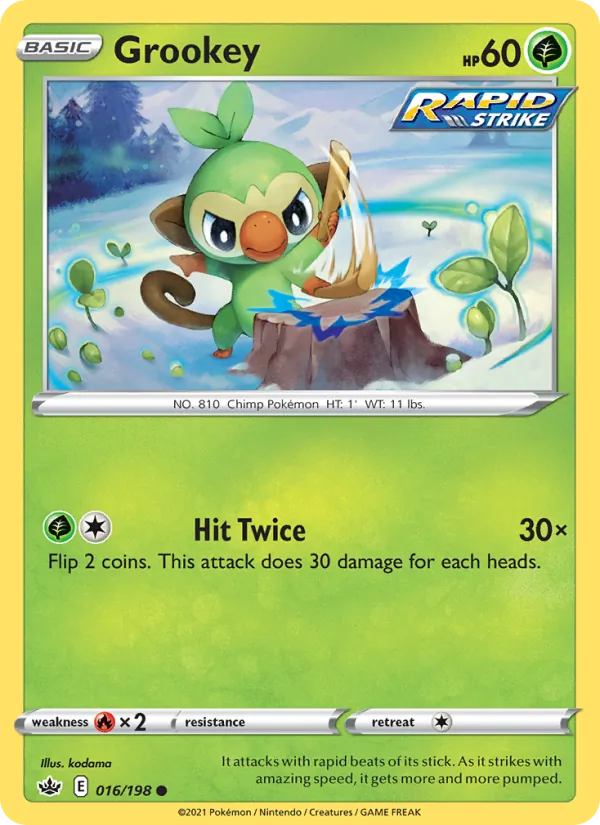 16 Grookey – Chilling Reign
