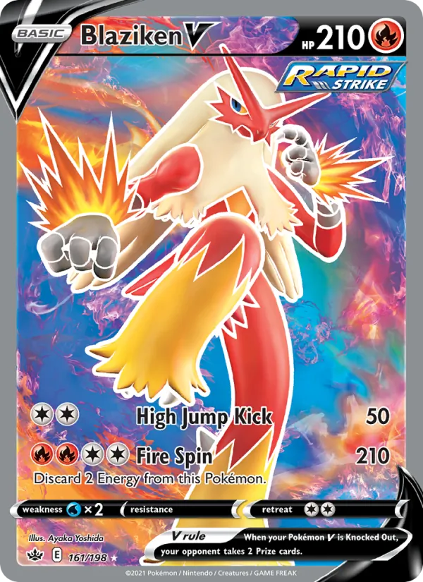 161 Blaziken V – Chilling Reign