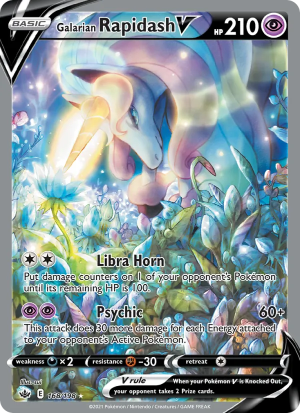168 Galarian Rapidash V – Chilling Reign