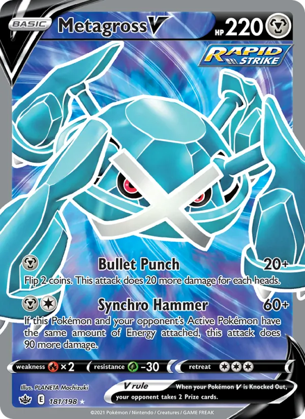 181 Metagross V – Chilling Reign