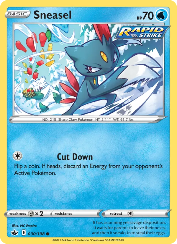30 Sneasel – Chilling Reign