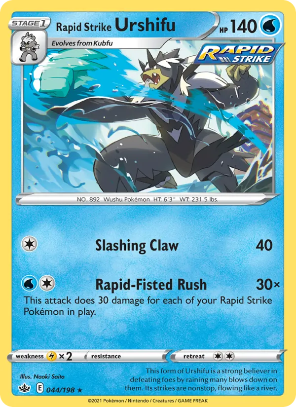 44 Rapid Strike Urshifu – Chilling Reign