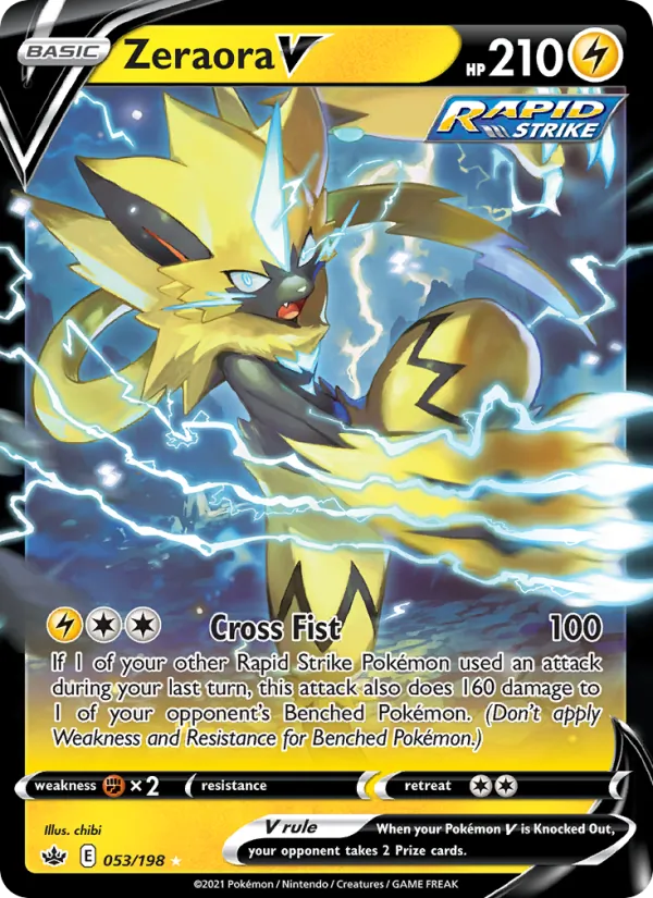 53 Zeraora V – Chilling Reign