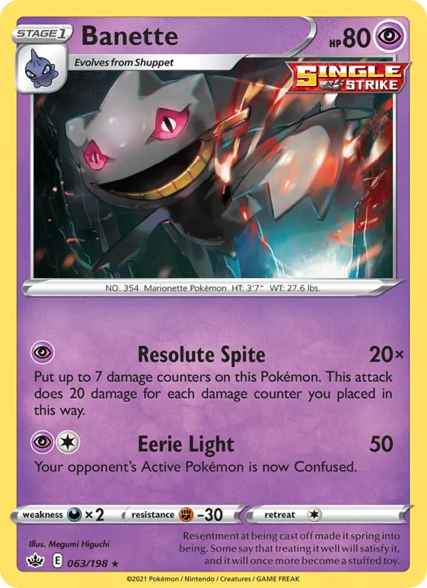 63 Banette – Chilling Reign