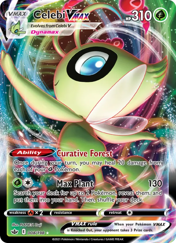 8 Celebi VMAX – Chilling Reign