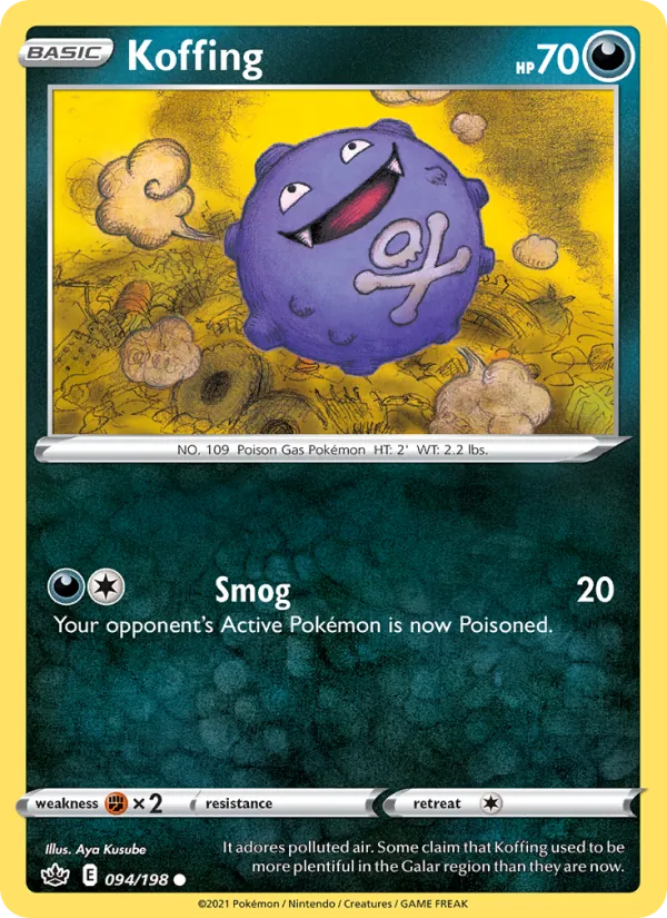 94 Koffing – Chilling Reign